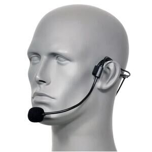 Uni-directional Electret Condenser Headworn Microphone Headset Wireless